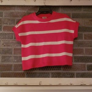 Crop light weight sweater